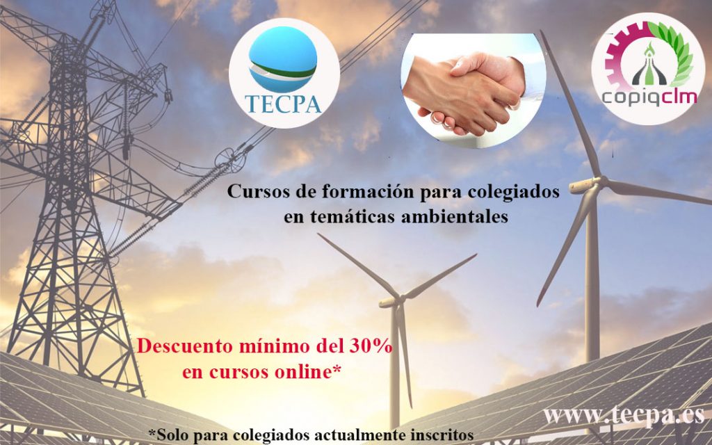 Nuevo convenio COPIQCLM- TECPA Ingeniería y Medio Ambiente